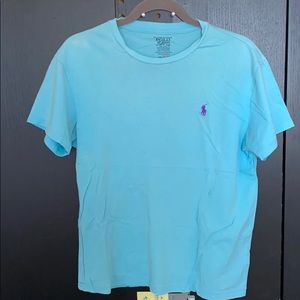 Men’s small Polo Ralph Lauren Tee in light Blue